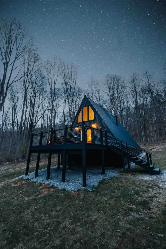 Nature-Secluded A-Frame Retreat