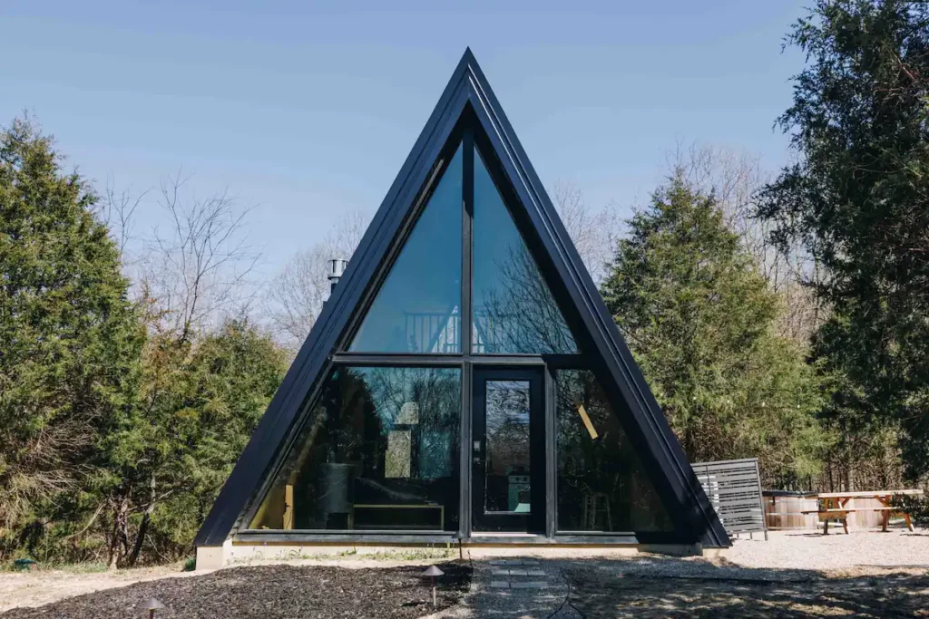 Getaway to Solstice Haven A-Frame House