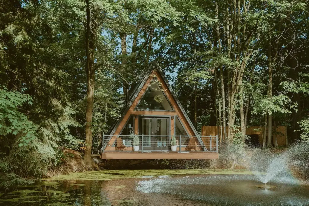 Waterfront A-Frame House