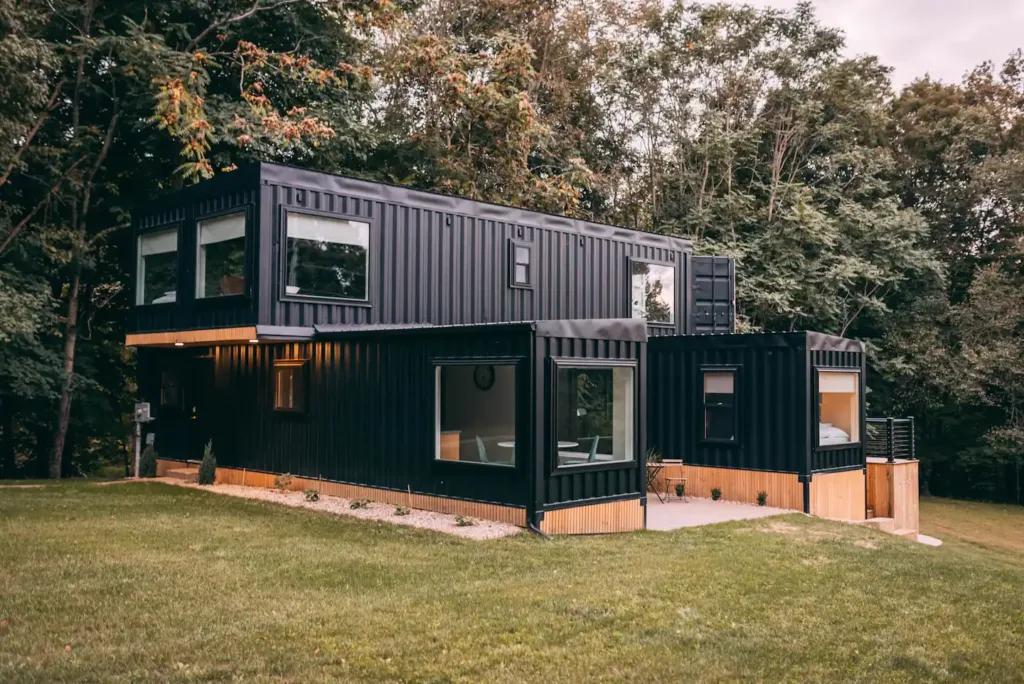 Six-Container Home Nestled In the Heart of Amish Country Shipping Container Houses Across The USA