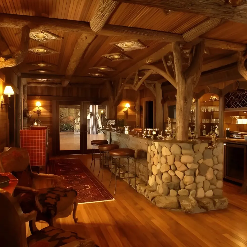 The Moody Moose - Inspiring Bar Log Cabin Ideas 