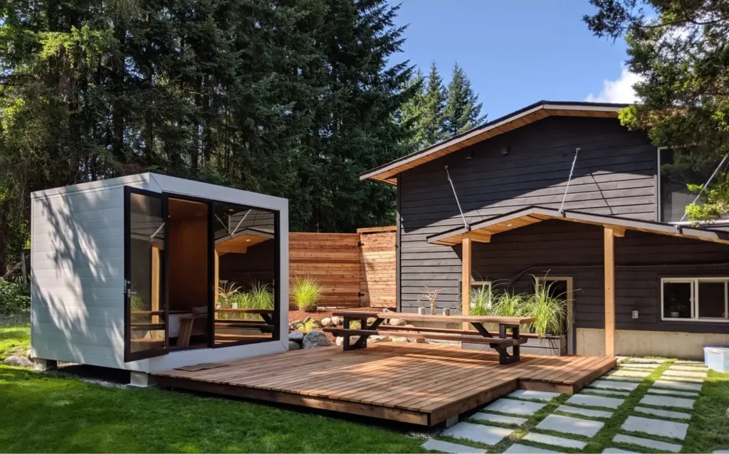 Backyard Office Studio - Modern Prefab Modular Homes Under $50k