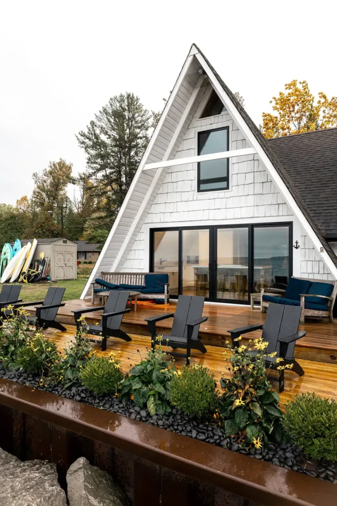 Sutton's Bay Chalet on The Bay - A-frame Cabin in Traverse City

