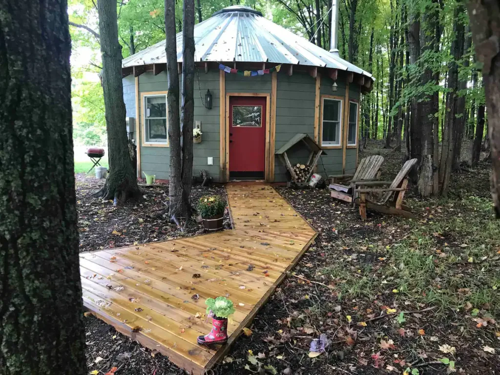 The Yurt at Spruce Hill Farm