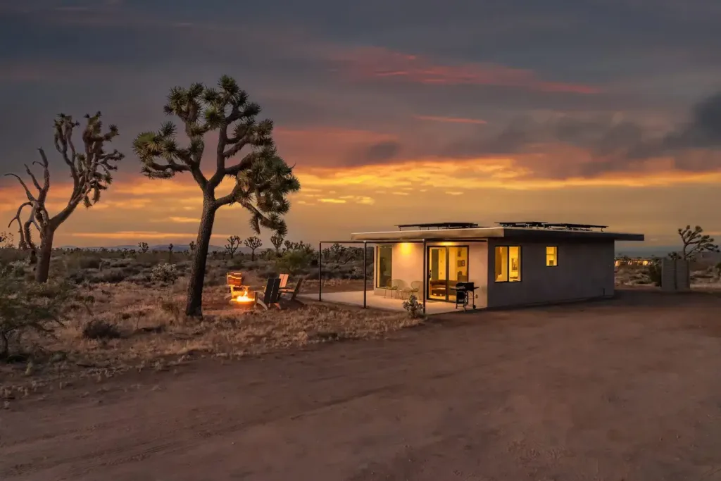 Casita Siesta Modern Cabin, Hot Tub, Joshua Trees (brand new cabin rentals in Joshua Tree)