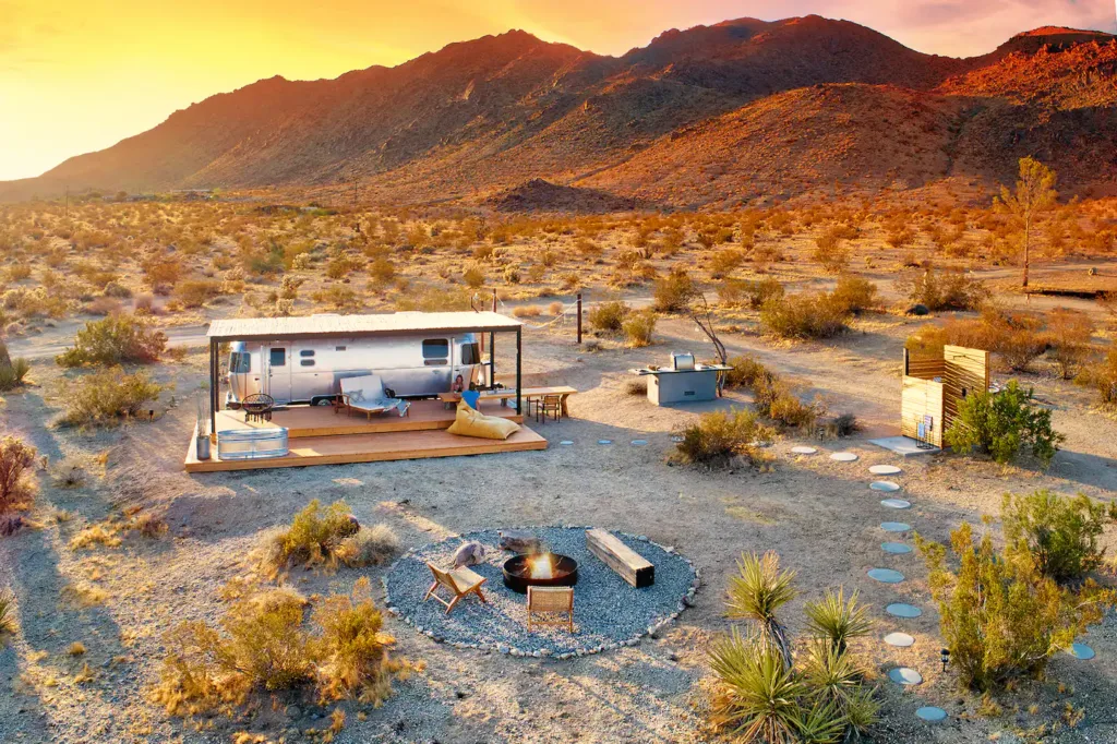 Wonderlust Airstream - Joshua Tree Cabin Rentals