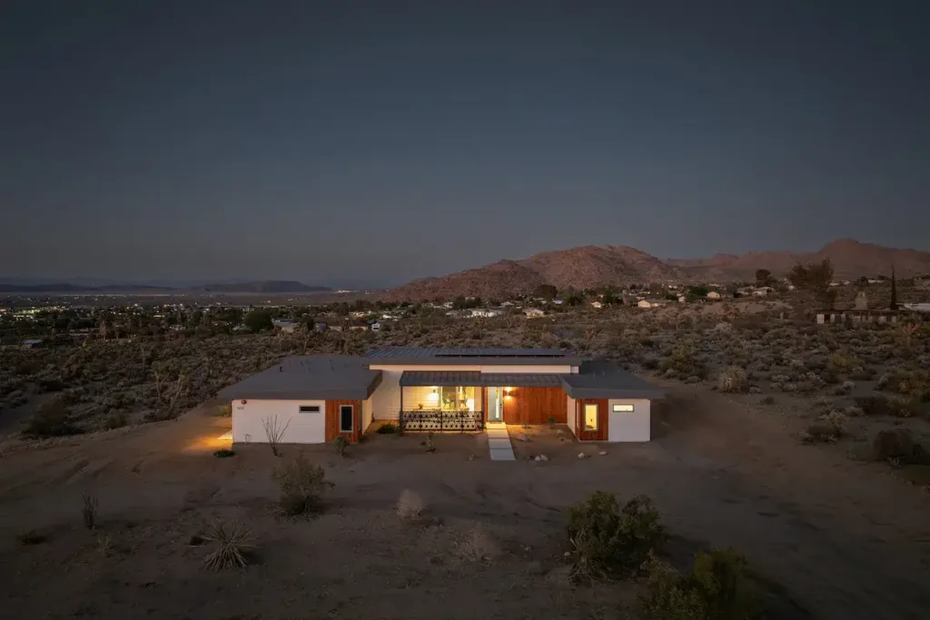 SunDrop | Cowboy Pool, Hot Tub & Views! (brand new cabin rentals in Joshua Tree)

