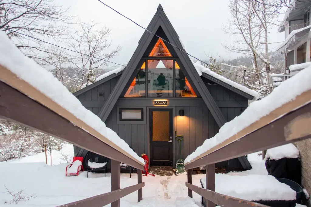 A-Frame Cabins in Big Bear