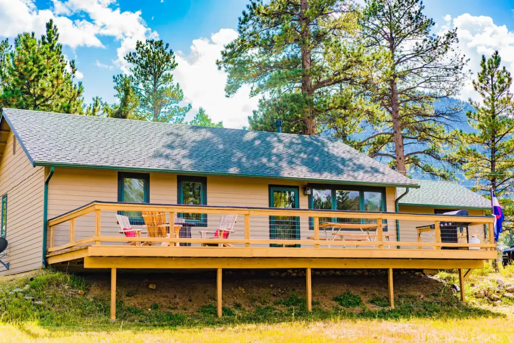 Cozy Cabin with Hot Tub & Mountain Views - Cabin rentals in Estes Park, Colorado