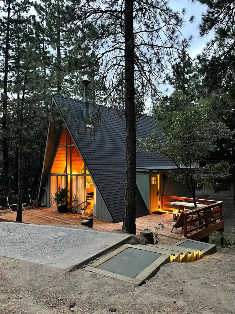 A-Frame Cabins in Big Bear