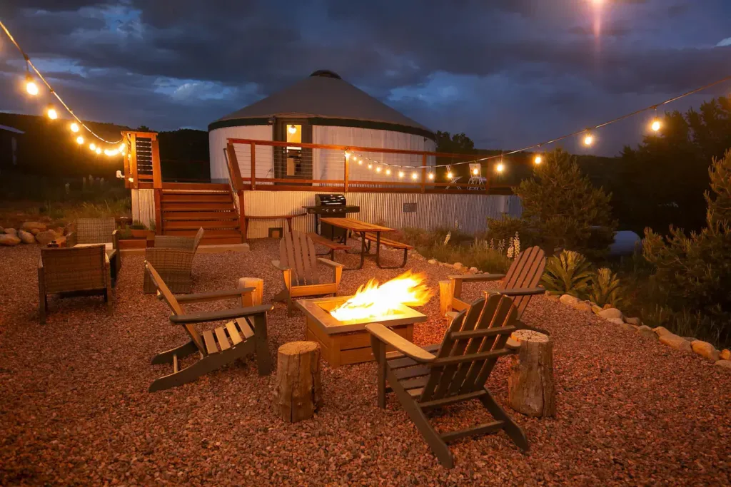  Mountaintop Boutique Yurt - Best cabin rentals in Colorado