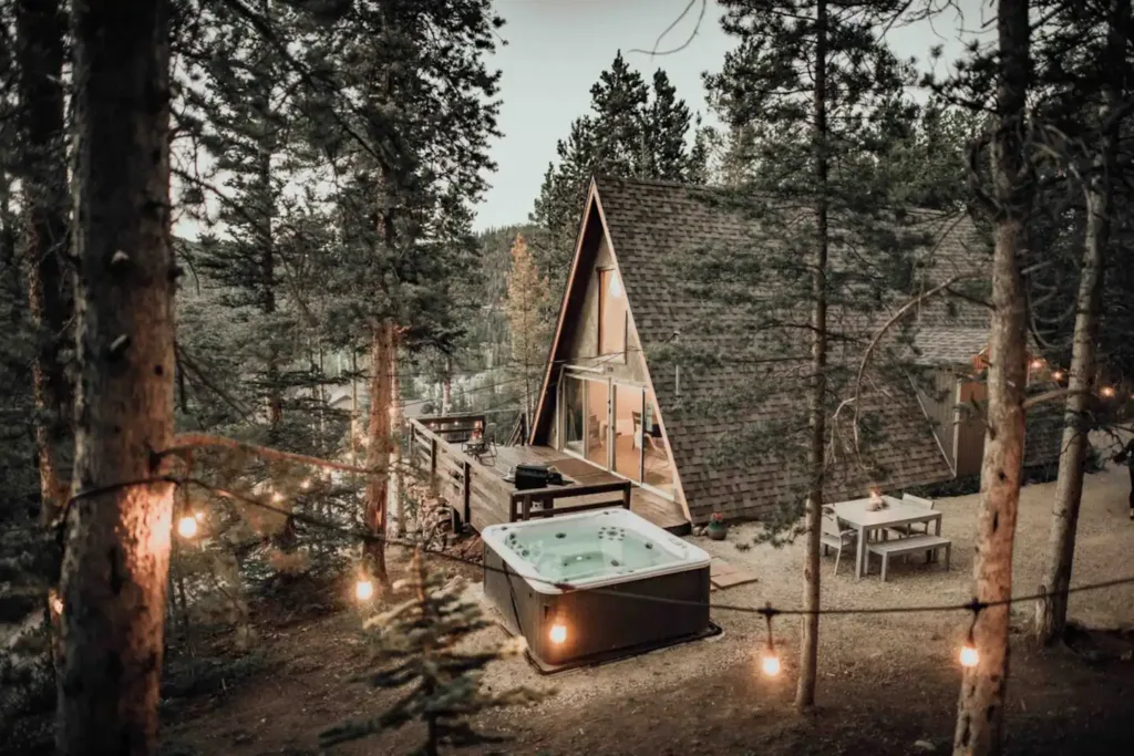 High Point Hideaway: A-Frame Charm with Modern Touches - Best Cabin Rentals in Breckenridge, Colorado

