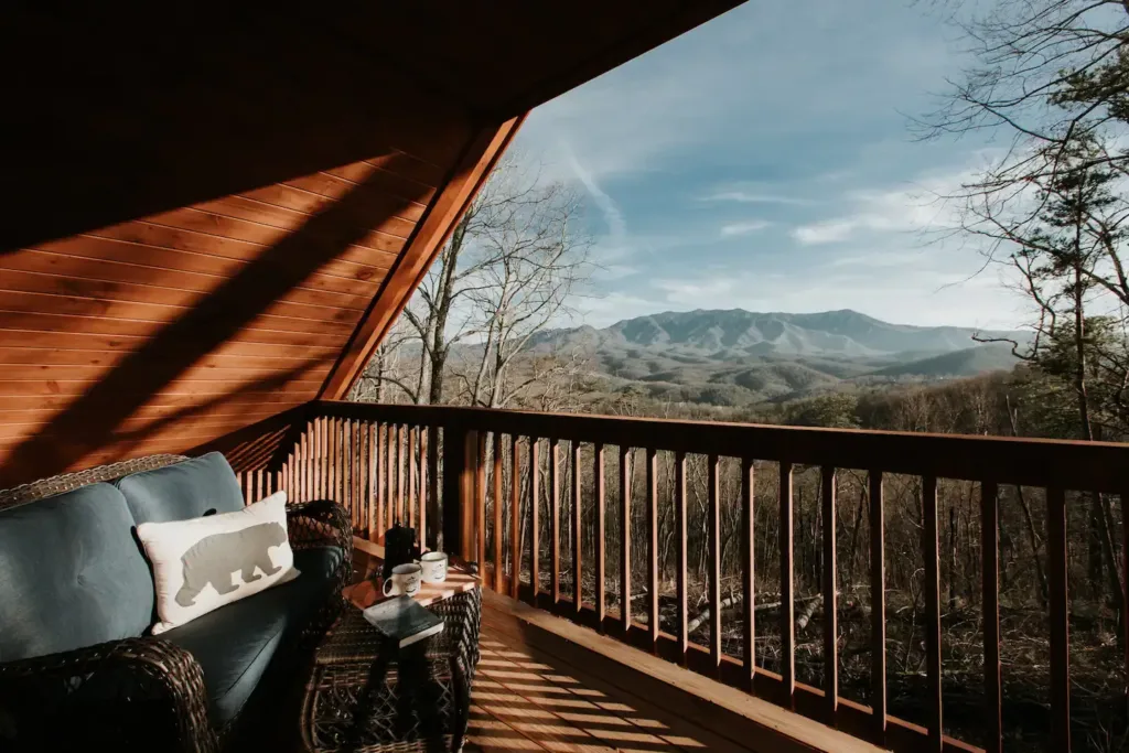 Best View of cabin rentals in Tennessee!