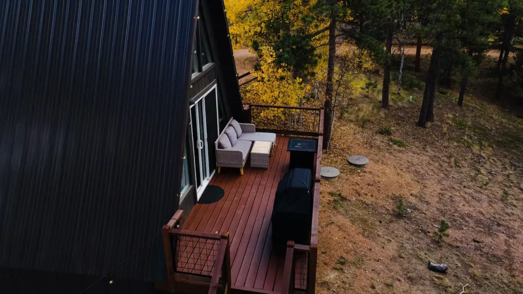 Step Inside The Wood Colorado A-Frame Cabin, A Dream Getaway