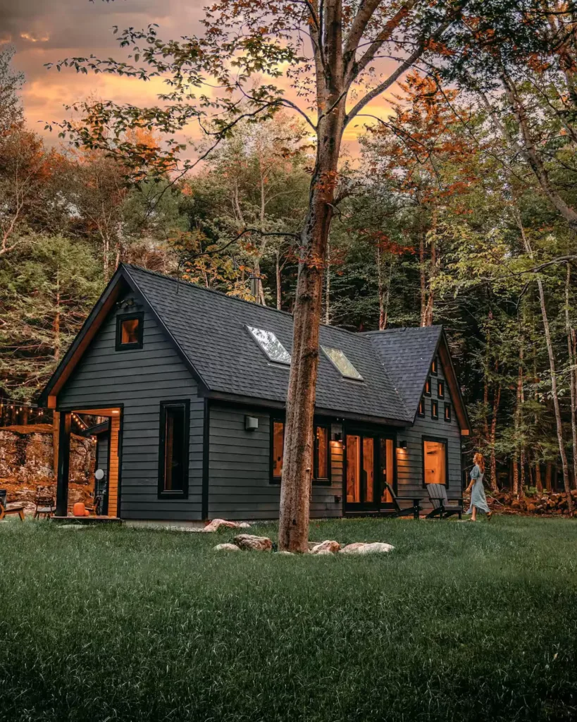 Inside the 5-Star Rock Cabin Airbnb - You Must-See