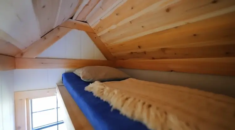 This is a loft of the world's smallest house