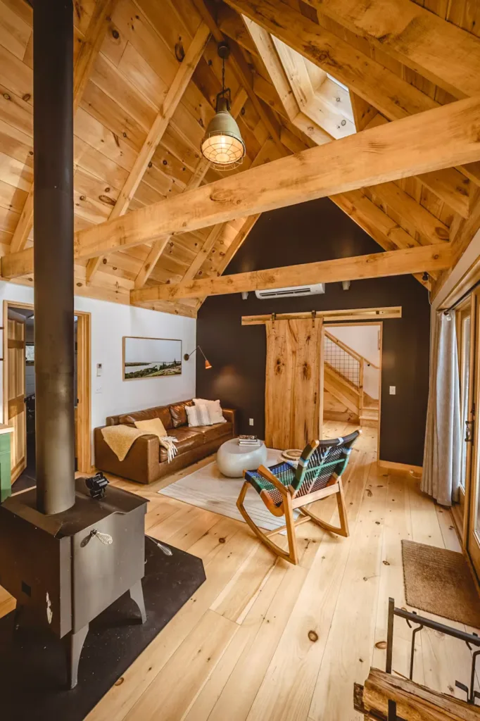 Inside the 5-Star Rock Cabin Airbnb - You Must-See