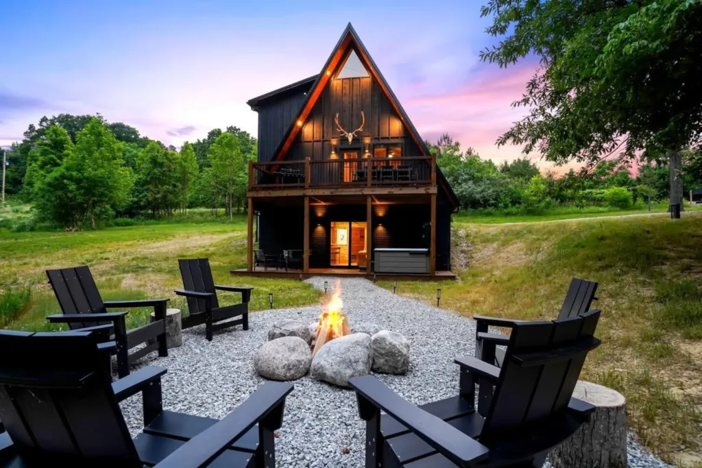 A-Frame in the Woods