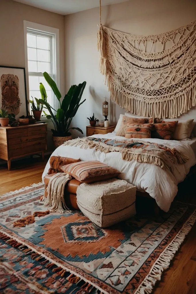 Bohemian Bedroom Decor Ideas to Steal 15