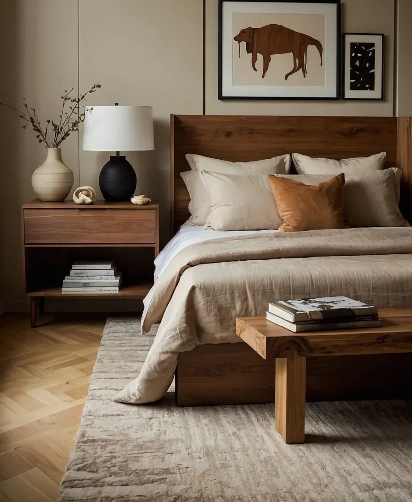 38 Earthy Bedroom Ideas for a Rustic and Warm Feel