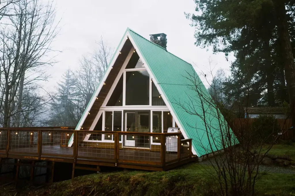 PNW A-Frame 1 of 76 A-frame House Exteriors Ideas to Inspire You