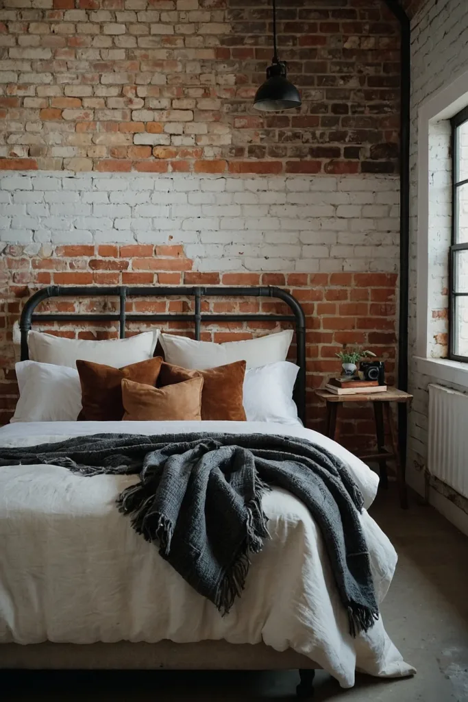 Inspiring Industrial Bedroom Design Ideas 32