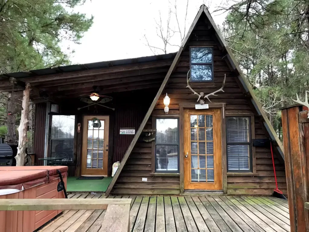 The Bluegill Aframe cabin 1 of 76 A-frame House Exteriors Ideas to Inspire You