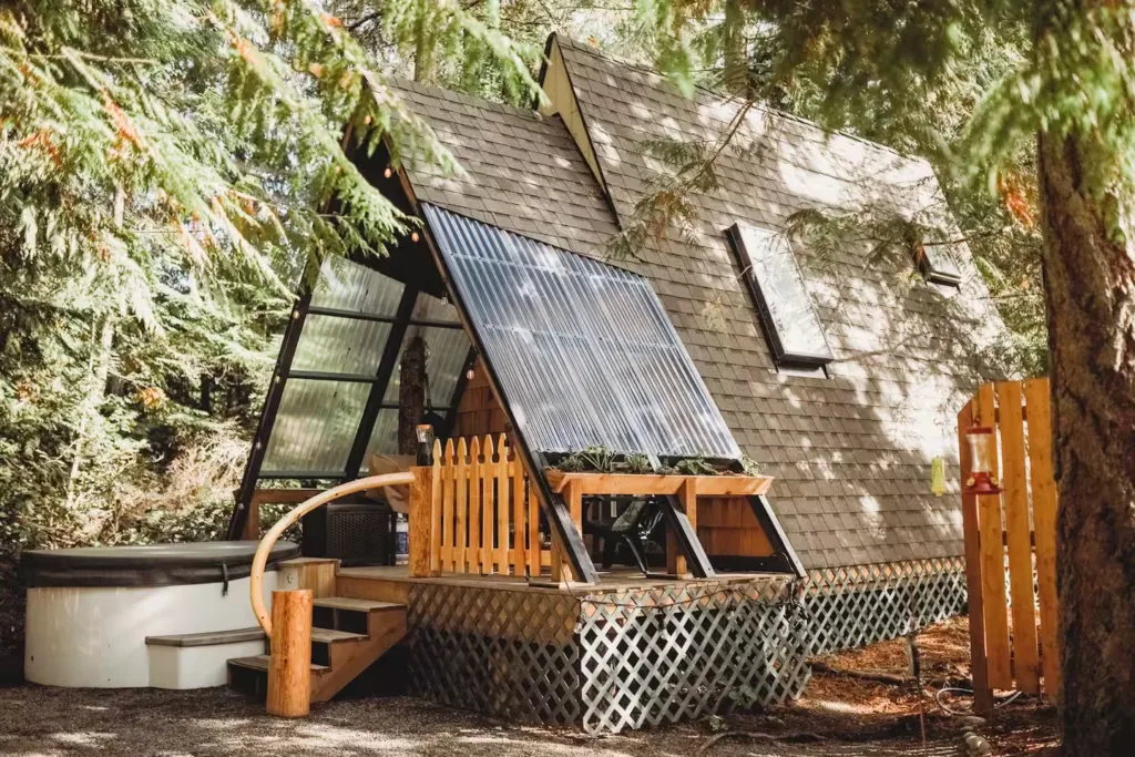 A-Frame Away on the Olympic Peninsula 1 of 76 A-frame House Exteriors Ideas to Inspire You