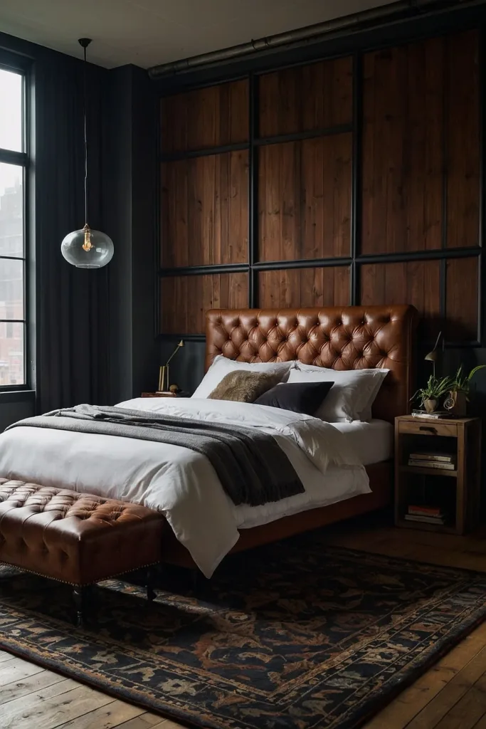 Inspiring Industrial Bedroom Design Ideas 38