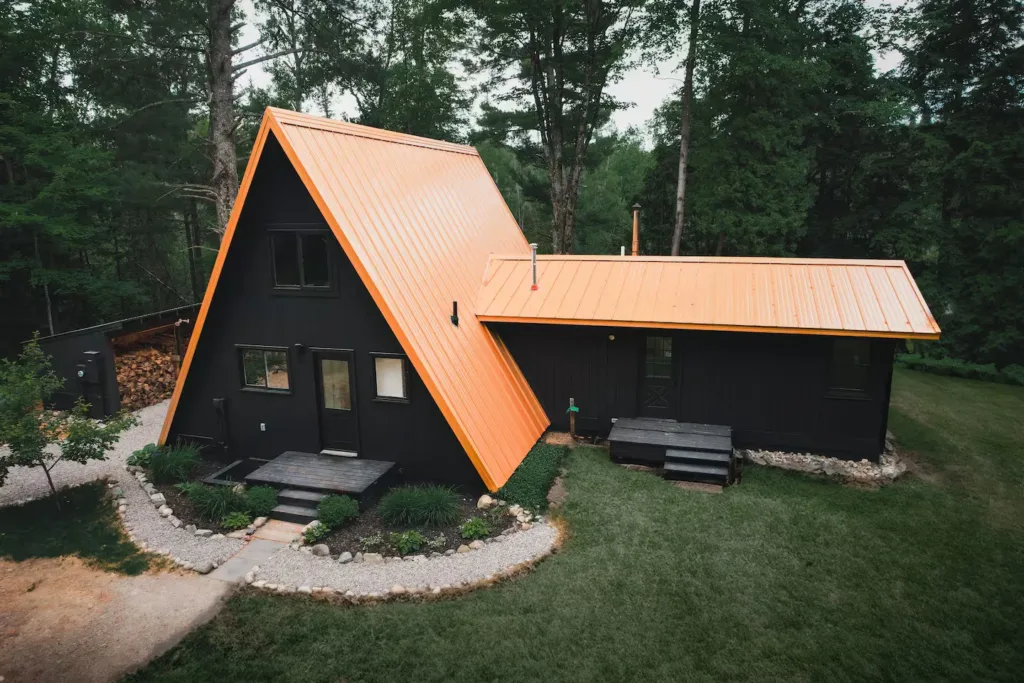 The A-Frame at Finch Creek 1 of 76 A-frame House Exteriors Ideas to Inspire You