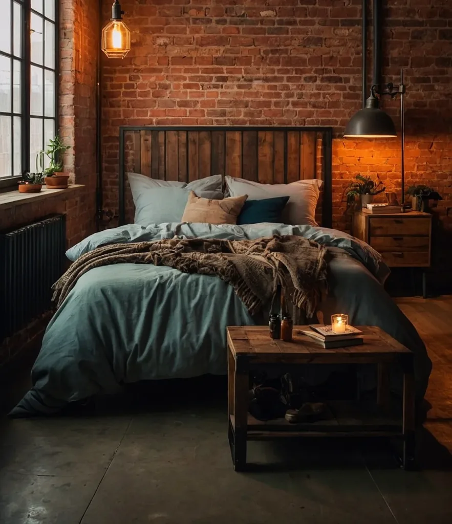 38 Inspiring Industrial Bedroom Design Ideas for a Chic Urban Look