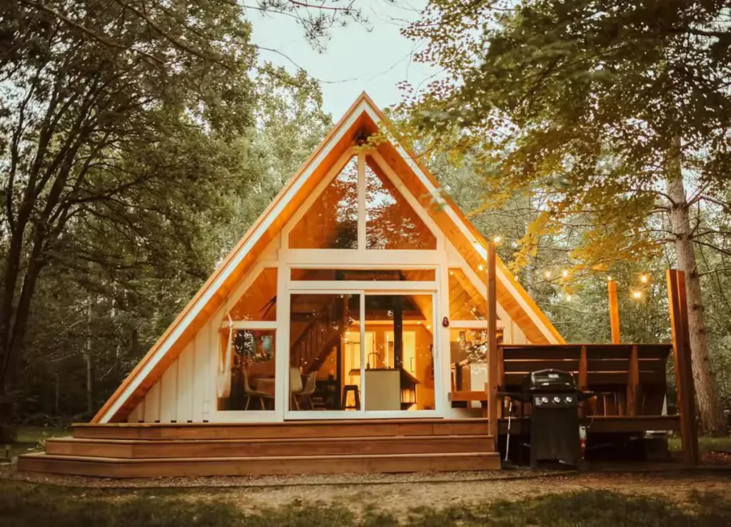 Stylle Hytte Northern Cabin Retreat 1 of 76 A-frame House Exteriors Ideas to Inspire You