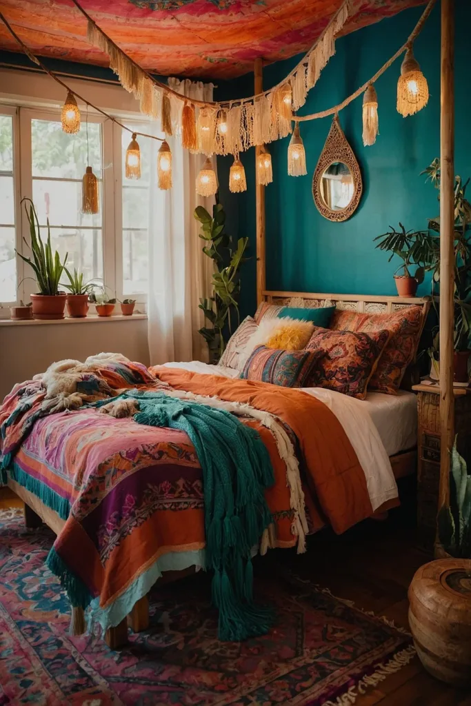 Bohemian Bedroom Decor Ideas to Steal 50