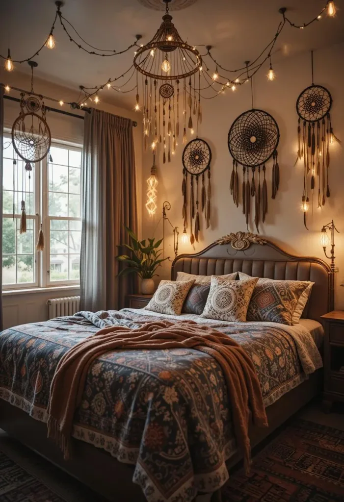 Bohemian Bedroom Decor Ideas to Steal 57