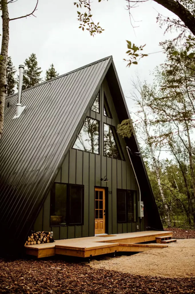 A-Frame in the Pines