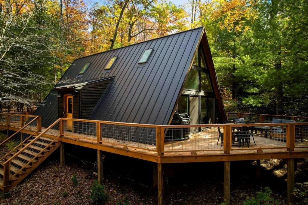 Lost River Blackbird A-Frame Cabin