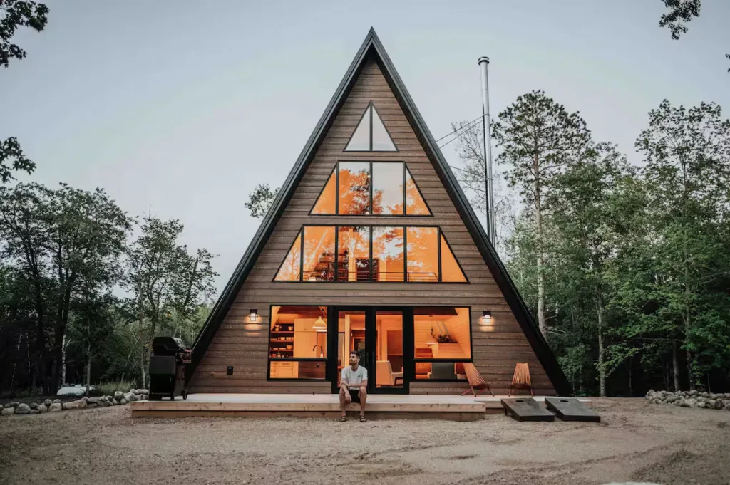 Northwoods A-Frame Cabin