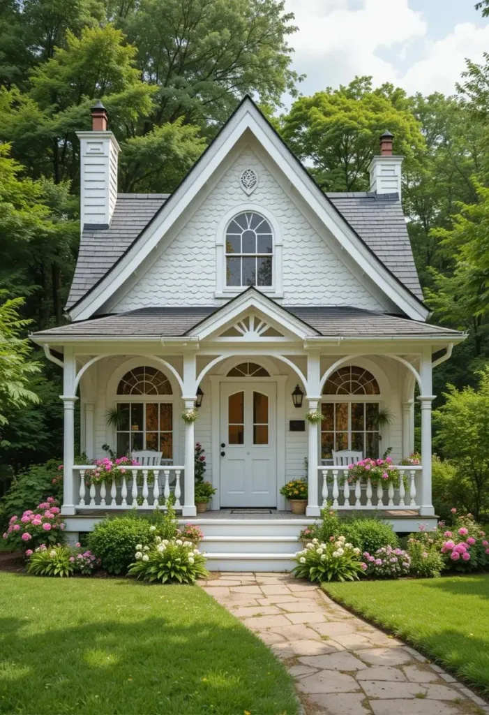 Cozy Cottage Exteriors Design Ideas with Style 10