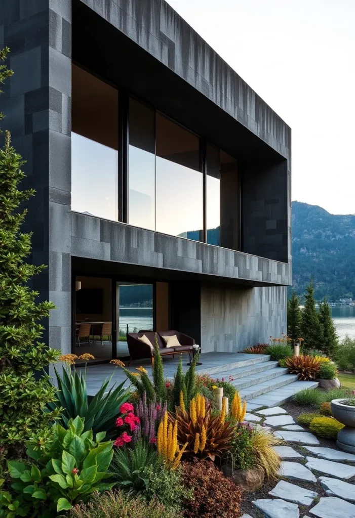 Stunning Brutalist Concrete House Designs 12