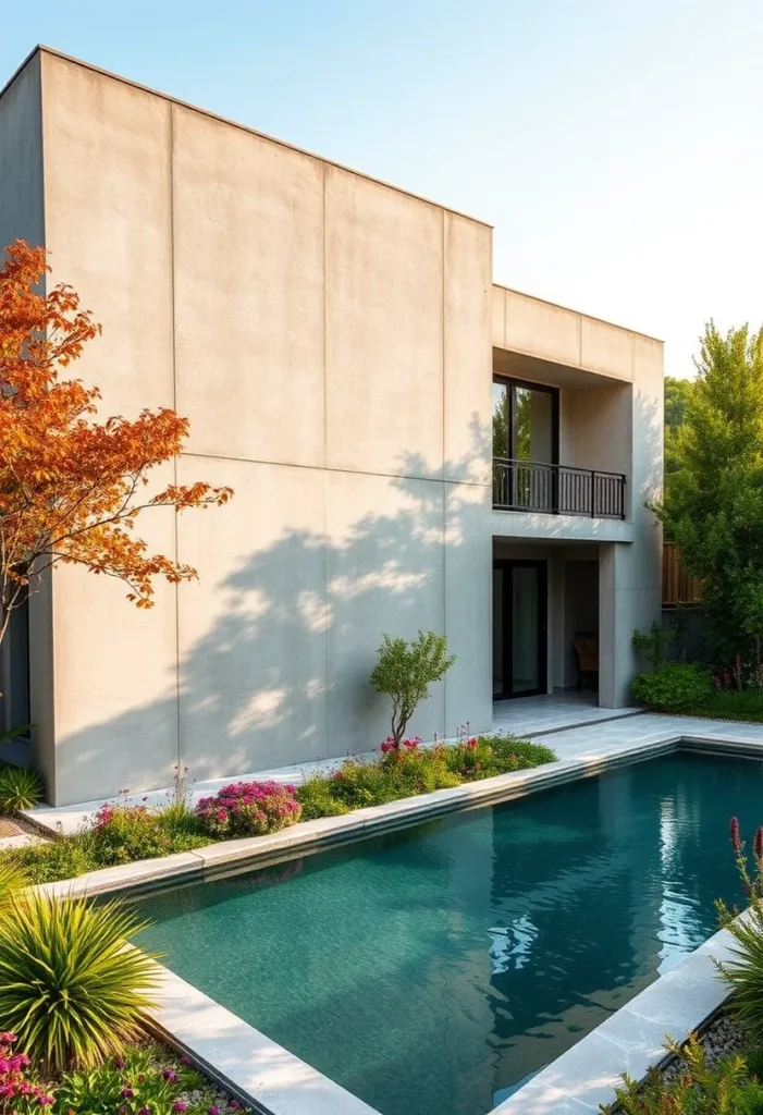 Stunning Brutalist Concrete House Designs 13