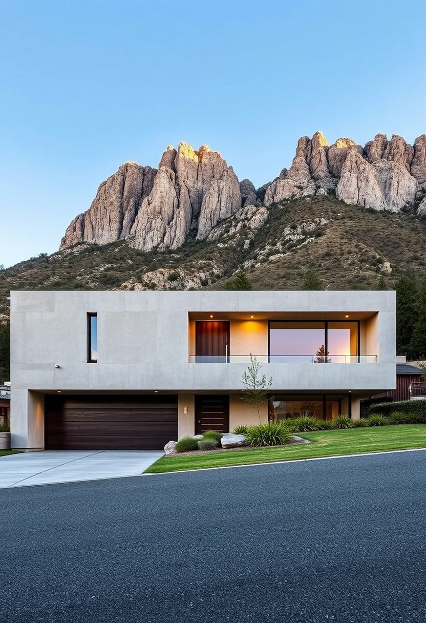 Stunning Brutalist Concrete House Designs 28