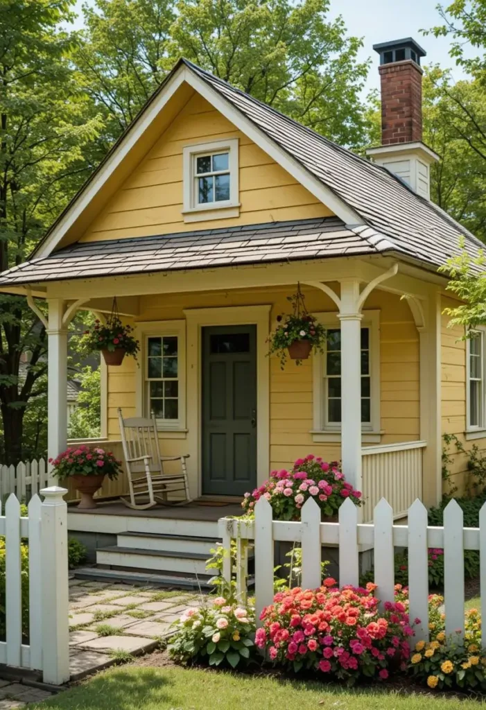 Cozy Cottage Exteriors Design Ideas with Style 8